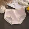 Fábrica de Origen Clase a Ropa Interior para Niñas, Cómoda, Suave, Elástica, Antibacteriana, Absorbente de Humedad, Transpirable, Bragas de Cintura Media para Mujer