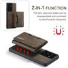 M2 para Samsung S21 Ultra tarjetero multifunción billetera S21 Ultra fuerte succión magnética par funda de teléfono de cuero