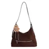 Bolso Tote Casual de Moda para Mujer 2025 Otoño Nuevo Elegante Moderno Versátil Bolso de Hombro Cruzado para Viajar