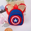 Nueva mochila escolar de peluche para niños jardín de infantes 2 años 3 años educación temprana caricatura mochila pequeña venta al por mayor