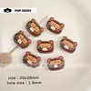 Acessórios para Joias DIY Garfo Colher Fofo Charms de Bolsa Acrílicos Brincos Joias Colar com Contas Acessórios de Pingente
