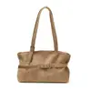 Bolso de Hombro Casual para Viajes Diarios de Mujer 2025 Otoño Nuevo Estilo Moda Gran Capacidad Plegado Retro