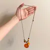 Cadena para Clavícula con Borla Apilable para Mujer, Collar Multicapa 2026 Nuevo, Gargantilla, Cadena para el Cuello, Estilo de Nicho de Lujo Ligero de Alta Gama