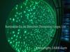 Os produtos acabados estrangeiros redondos do candelabro da fibra da estrela entregaram a lâmpada colorida da estrela do inclinação das estrelas da fibra ótica
