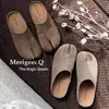 Mules Femininas Estilo Francês de Calçar, Novas Meias-Chinelos de Verão, Sandálias Rasteirinhas Estilo Fada 2026