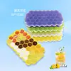 Molde para Cubitos de Hielo de Silicona tipo Panal de Abeja de 37 Celdas con Tapa, Creador Creativo de Cubitos de Hielo DIY para Uso en Casa, Fácil de Desmoldar