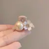 Moño para cabello fino clip de mariposa clip de tiburón pasador de pelo pasador de flor retro otoño e invierno 2025 nuevo lindo clip de garra