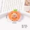 Accesorios de Resina Cabeza de Dibujos Animados Linda Fruta Animal DIY Pegamento Crema Carcasa para Teléfono Móvil Parche para Refrigerador Material para Agujero de Zapato