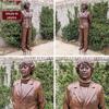 Personalizado em grande escala celebridades históricas, grandes pessoas, estátuas de pais reais, figuras do Ancestral Hall Memorial Hall, estátuas de bronze, estátuas de bronze da vida real