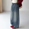 Conjunto de dos piezas para niña primavera y otoño 2026, chaqueta deportiva estilo béisbol retro americano y jeans