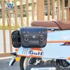 A moto muscle car Wolf é adequada para bolsa lateral de liberação rápida Victoria Sixti150i/300i, bolsa de armazenamento lateral à prova d'água modificada, bolsa lateral para capacete