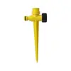 4 puntos 6 puntos alambre exterior boquilla para césped plástico manguera tapón de tierra jardín jardinería aspersor boquilla de aspersor soporte receptor de agua tapón