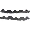 Adecuado para Sienna 2004-2010 Kit de Soportes de Parachoques Trasero Izquierdo y Derecho Sienna 52575Ae010