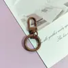 Macaron Cor Chaveiro DIY Jóias Acessórios Pingente Candy Color Porta Fivela Mola Anel Chaveiro Cor Pendurado Ornamentos