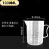 Taza medidora con escala para tiendas de té de leche, Cilindro medidor de grado alimenticio, Taza graduada de plástico, Taza medidora comercial, Cubo medidor de gran capacidad