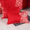 Funda de almohada simple estampada 48*74 cubierta para inserto de almohada, funda de almohada engrosada para adultos, universal para dormitorios y hoteles