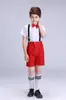 Pantalones de Tirantes para Niños Traje de Presentación Vestido de Anfitrión para Niño Traje de Coro Disfraz de Presentación para Niños
