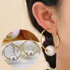 Novo Colar de Pérolas de Camada Dupla 2024 Nicho de Aço Titânio de Alta Qualidade Colar Versátil Elegante Feminino Bonito