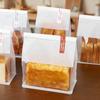 Bolsa para pan de ventana de 450 g alambre para rizar plancha sellado automático bolsa para tostadas bolsa europea puede cantar bolsas para hornear comercial al por mayor