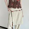 Cadena de Cintura Larga de Estilo Étnico Retro con Bloques de Color y Abalorios con un Diseño de Personalidad Vintage Accesorio de Cintura Versátil Similar al que Usa Chloe Xue
