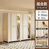 Guarda-roupa simples de porta de correr para quarto de aluguel, espessado, reforçado, combinação, novo guarda-roupa de aço, quarto de casa, resistente, durável