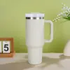 Taza de Coche de Primera Generación de Acero Inoxidable 304 Aislada, 40 oz, para Viaje, Taza de Hielo, Gran Capacidad, para Exteriores, Montaje en Coche, con Popote