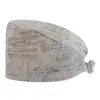 Gorra de Trabajo Transpirable de Algodón Puro, Gorro Médico tipo Cúpula, Gorro Quirúrgico, Gorra sin Visera, Turbante