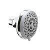 Cabezal de ducha ajustable de cinco velocidades, cabezal de ducha presurizado para ahorro de agua en la pared, cabezal de ducha galvanizado en ABS