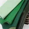 Couro bovino de flor integral com 1,5 mm de espessura couro verde feijão couro verde grama verde escuro couro verde tinta peça inteira de couro bovino