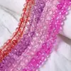 Cuentas de cristal facetado, cuentas sueltas para pulseras hechas a mano DIY, cadenas para teléfono, accesorios de joyería con cuentas, stock del fabricante disponible para venta al por mayor