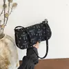 2026 Verano Nueva Moda Fresca y Elegante Texturizada Estampado de Moño Simple Versátil Moderna Bolso de Hombro Bolso Cruzado