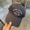 Gorra de béisbol con visera suave para mujer, combinable con todo, talla grande, profundización, gorra con visera, circunferencia de cabeza grande, cara pequeña, ala ancha, sombrero, estilo coreano moderno