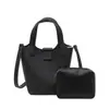 Bolso para Mujer Bolso Pequeño de Mano de Cuero Suave PU Bolso Cubo Casual Otoño Temprano Bolso Versátil de Hombro Cruzado Bolso de Color Sólido para Mujer