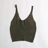 Amazon Estación Independiente Verano Nuevo Europeo y Americano Corto Sexy Crop Top Color Sólido Camisola Chica Picante