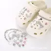 Transfronterizo Nuevo EVA Bolsa de Playa Agujero de Decoración Accesorios Dibujos Animados PVC Accesorios Flor para Zapatos Hebilla para Zapatos Decoración DIY Removible
