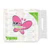 Papel de Lenço Jierou 28 Toalhinhas Quadradas Pequenas Portátil Tamanho de Viagem Molhável Papel de Lenço Facial Acessível