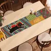 Mantel de mesa estilo americano, impermeable y a prueba de aceite, mantel sin lavado, nuevo modelo 2026, lujo ligero, sensación de alta gama, resistente al calor, mantel para mesa de centro de sala de estar