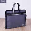 Bailiwen B0051 bolsa portátil para archivos lona cremallera bolsa para archivos bolso de mano multicapa bolsa simple para información de oficina