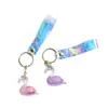 Colgante de Flamenco Colorido Electroplateado Accesorios para Manualidades DIY con Cuentas Llavero Colgante Lindo Materiales para Juguetes Infantiles