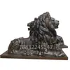 León de Cobre, León de Fundición para Puerta de Banco Huifeng de Imitación, Adorno de León de Cobre Puro, Fábrica de Producción de Tallado en Cobre Heng Baofa