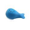 Cepillo de Lavado Pequeño de Ballena de Silicona Cepillo de Limpieza Cepillo de Baño Cepillo para Champú de Bebé Eliminador de Puntos Negros Cepillo Limpiador