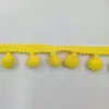 Lentejuela de bola de lana de color spot DIY ropa falda ángulo recto bola de algodón pequeña 0.8-1 cm lentejuela de bola de lana bola recta pequeña