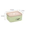 Venta al por mayor Refrigerador Doméstico Lonchera Sellada Calentamiento en Microondas Lonchera de Gran Capacidad Portátil Acero Inoxidable 304 Recipiente Hermético