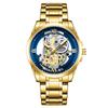 LIGE/LIGE 89117 Reloj de Cuarzo para Hombre Transfronterizo Hueco Nuevo Diseño Relojes Relojes Resistentes al Agua Una Pieza