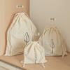 Bolsa de Polvo para Equipaje de Viaje con Cordón de Algodón para Ropa, Artículos Varios y Ropa Interior Bolsa de Almacenamiento de Gran Capacidad
