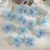 Flores de Peonía Simuladas de 6 cm Hechas a Mano para DIY Pasador de Flor de Hanfu Tocado de Flor Flores Artificiales para Bodas y Decoración de Escenas