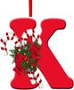 Adornos colgantes con letras en inglés, acrílicos, planos, para árbol de Navidad, decoración para fiestas en casa, regalos, nuevos y creativos, transfronterizos