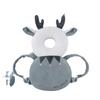 Almohada Anticaídas para Cabeza de Bebé Amazon, Dispositivo Anticaídas para Bebé, Gorra Anticaídas Transpirable de Astronauta para Niños Pequeños, Almohada Trasera de Protección para la Cabeza