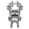 Bomba de diafragma neumática eléctrica sanitaria de la marca Winger Gude, serie QBW3, de acero inoxidable de grado alimenticio, resistente a ácidos y álcalis.