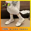 Sapatos Mary Jane Prata Femininos 2026 Nova Chegada Primavera Corte Baixo Tira Única Bico Redondo Fofo Fundo Plano Suave Sapatos de Salto Baixo